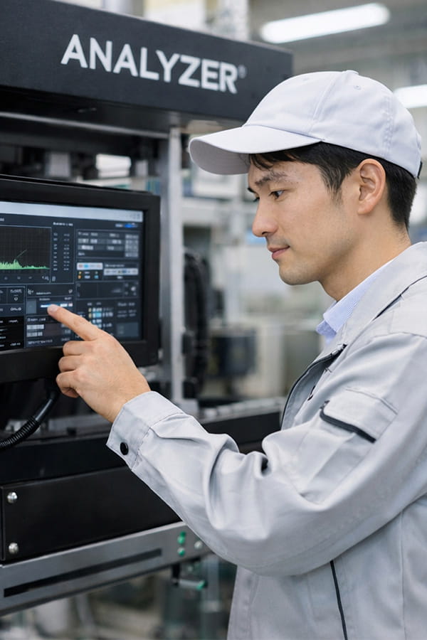 ANALYZERを操作するプロスペシャリスト